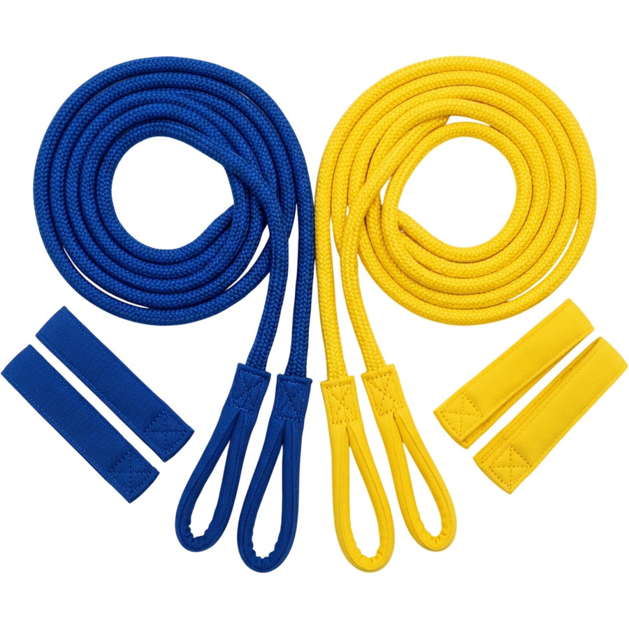 Valevt Double Dutch Jump Rope Pair 4.2 m Cobalt Yellow